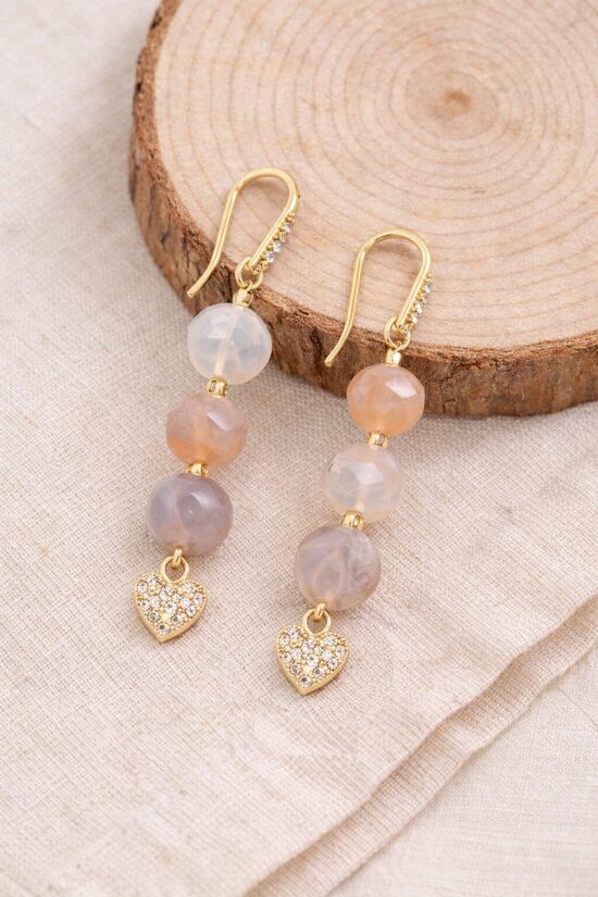 Dabīgo pērļu auskari